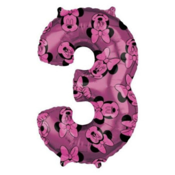 Balão Super Shape nº 3 Minnie 26 polegadas