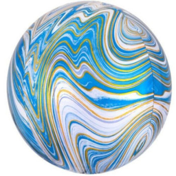 Balão Orbz Marblez Azul