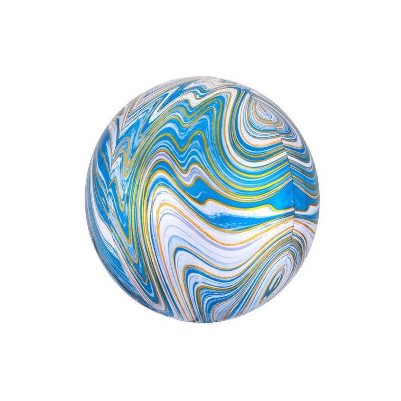 Balão Orbz Marblez Azul