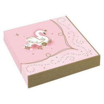 16 guardanapos 33x33cm Princess for a day