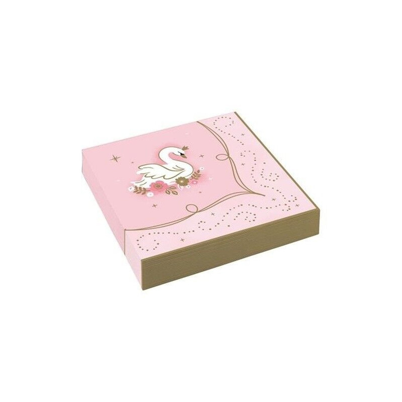 16 guardanapos 33x33cm Princess for a day