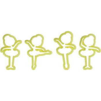 Cortador kit bailarina - 4 peças