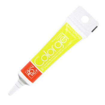 Corante colorgel amarelo claro tubo 20g