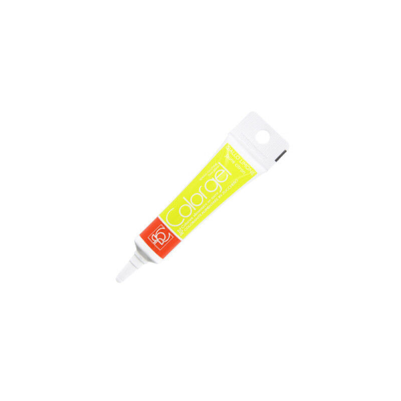 Corante colorgel amarelo claro tubo 20g