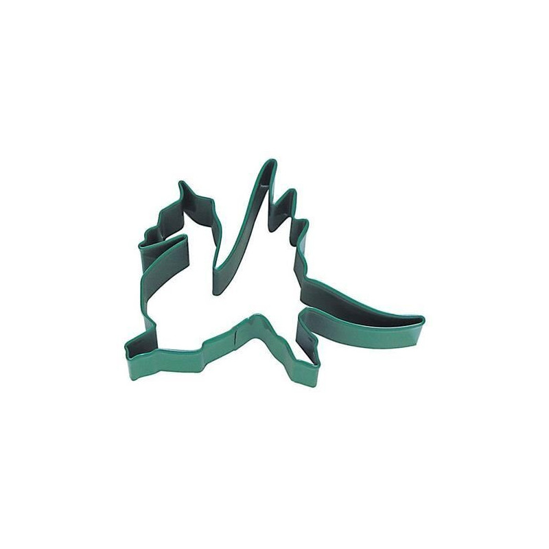 Cortador de bolachas dragão verde