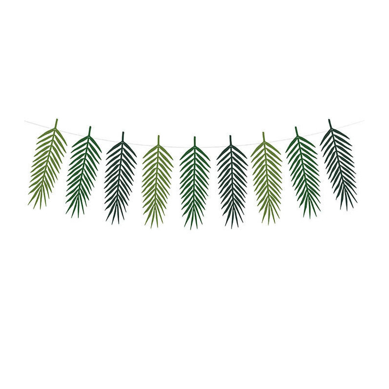 Grinalda Aloha Folhas Palmeira