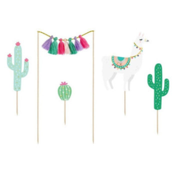 5 toppers Lama (9-20cm)