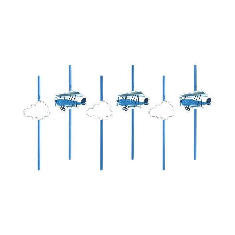 6 Palhinhas Little Plane 24cm