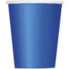 8 copos azul royal