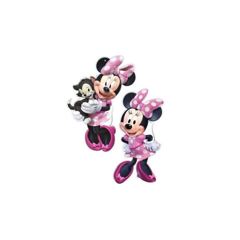 2 figuras Minnie para decoração