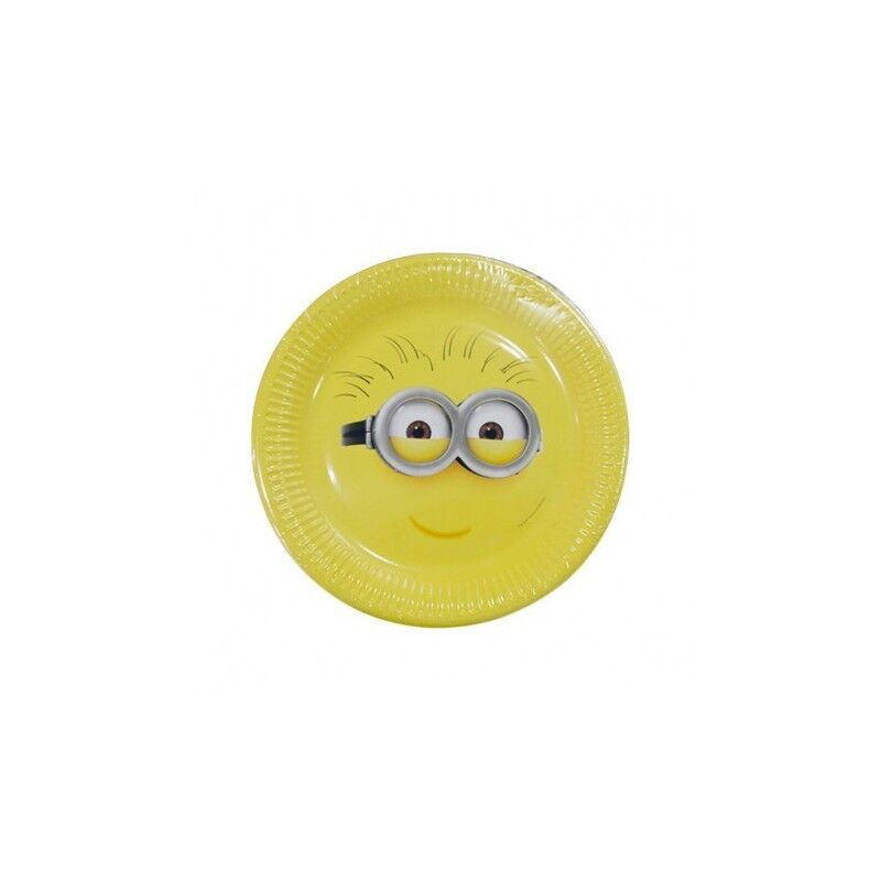 8 Pratos 23cm Minions