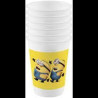 8 copos Minions 20 cl
