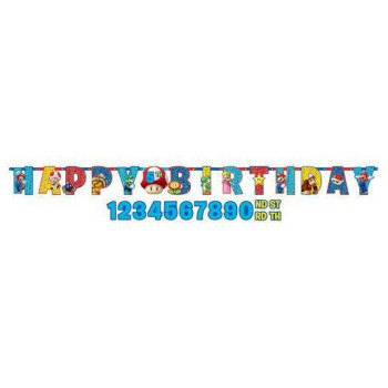 Super Mario Grinalda Happy Birthday 1.6m