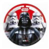 8 Pratos 23 cm Star Wars  Final Battle