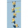 Decoração de Porta Lovely Minions 75x150cm