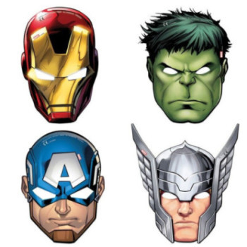 6 Máscaras  Mighty Avengers