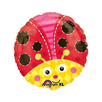 Balão Foil STD Joaninha