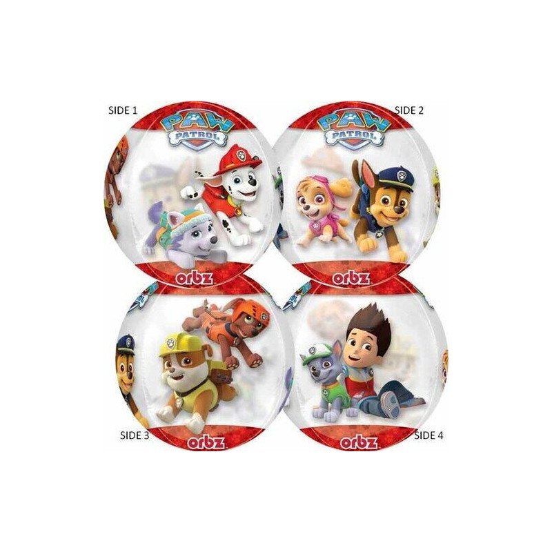 Balão Orbz Patrulha Pata