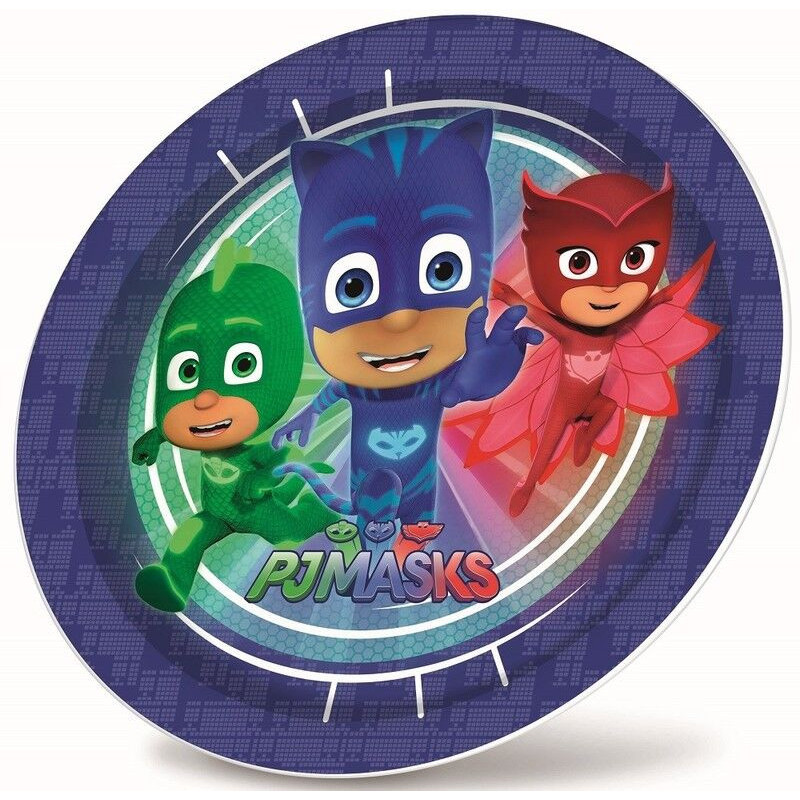 8 pratos 23cm Pj Masks