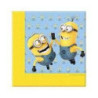 20 guardanapos 33x33cm Minions