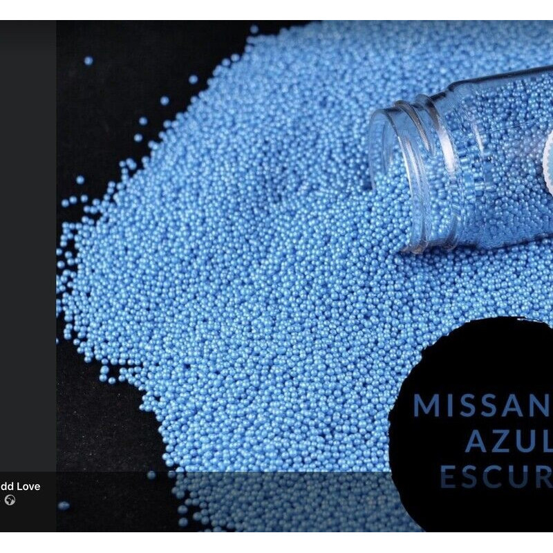 Missanga Azul Escuro 75 gr.