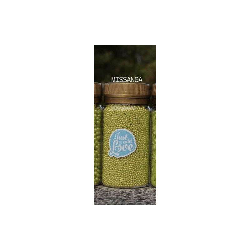 Missanga Verde Lima 75 gr.