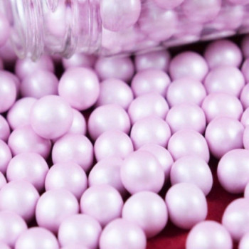 Pérolas de Chocolate Rosa 65 gr.