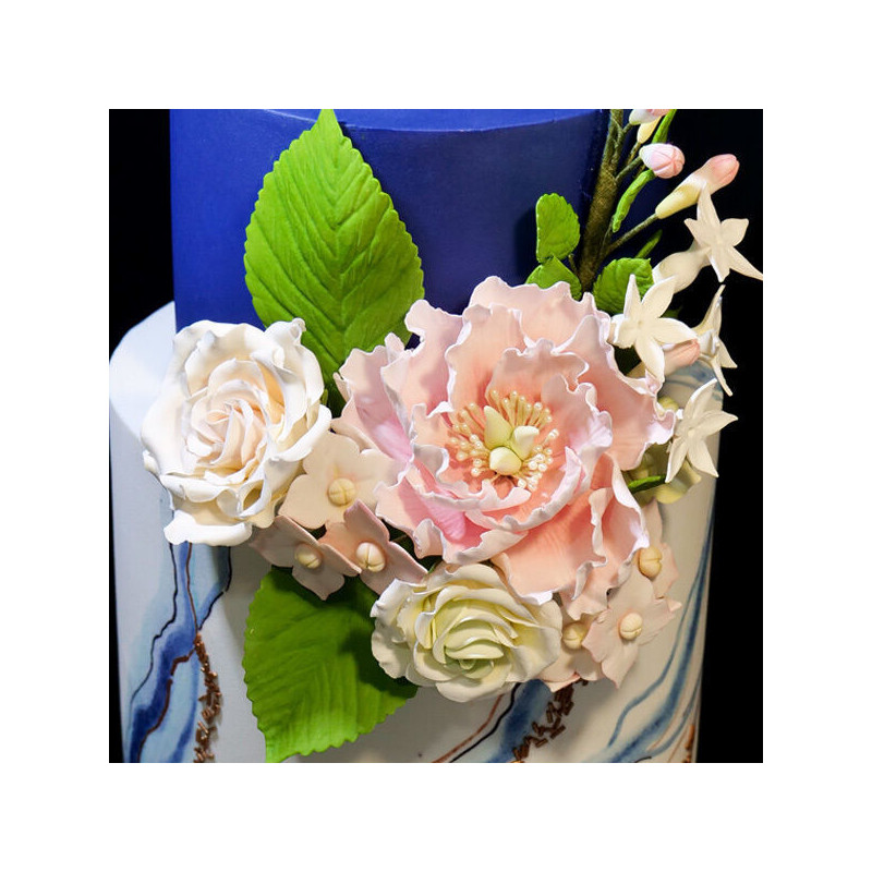 Pasta de Flores Branco 500 gr.