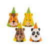 Chapéu de Papel, Animais Zoo, pack 6