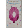 Micro Balão 10 cm - Nº 0 - rosa
