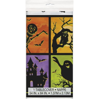 Toalha Mesa Halloween 1.37Mx2.13M