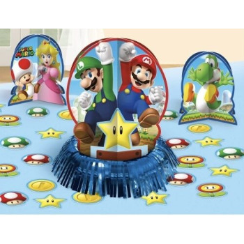 Kit decoração mesa Super Mario