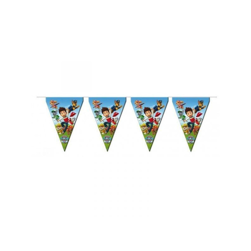Bandeira triangular patrulha pata
