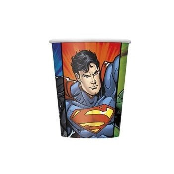 8 copos justice league 270ml