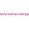 Banner Happy Birthday Princesas 1,75M