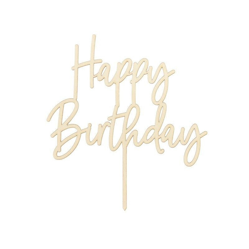 Tooper Happy Birthday Madeira 15x16,5cm