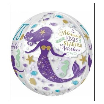 Balão Orbz Sereia
