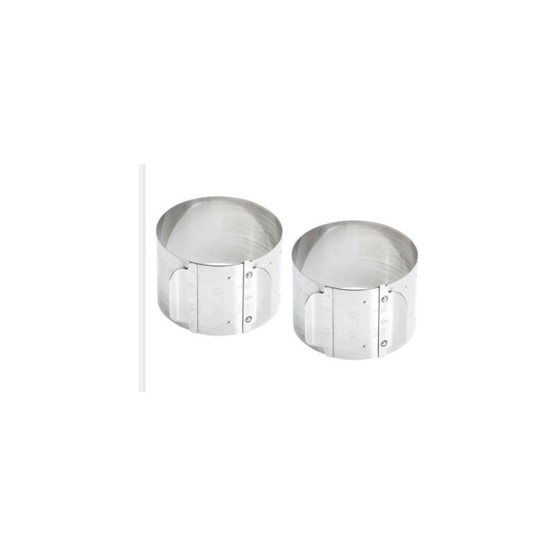 Conjunto 2 aneis ajustáveis 7 a 9 cm