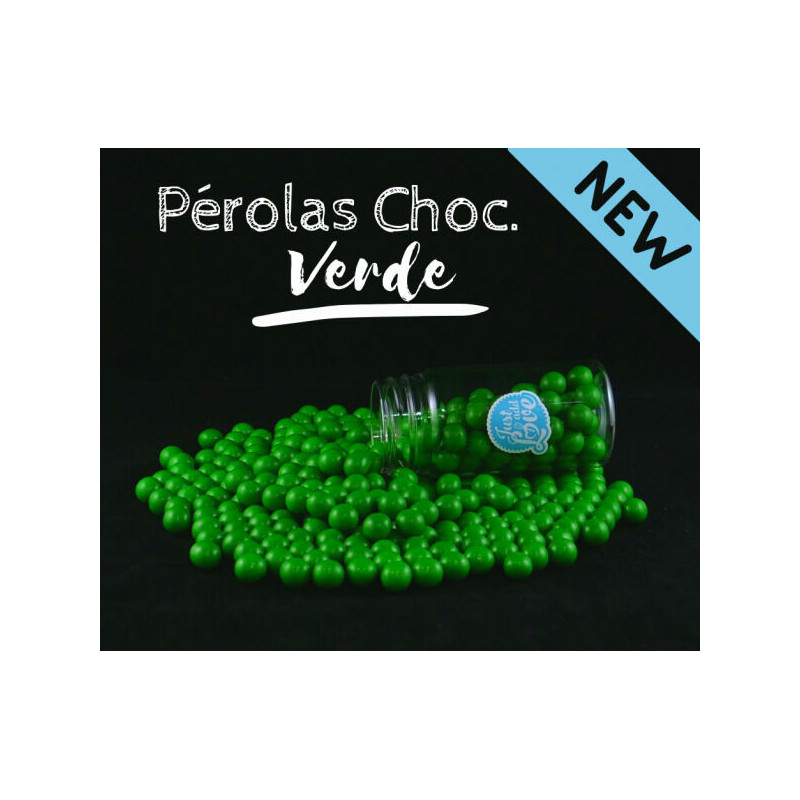 Perolas de chocolate verde 65g