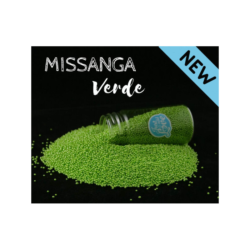 Missanga verde 75g