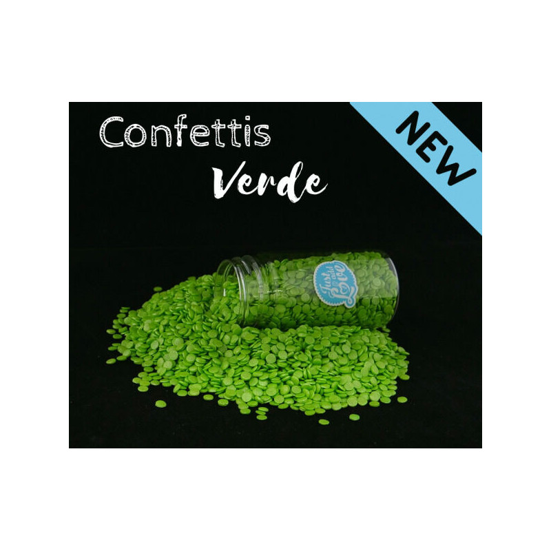 Confettis verde 55g