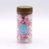 Corações M rosa claro e branco 55gr