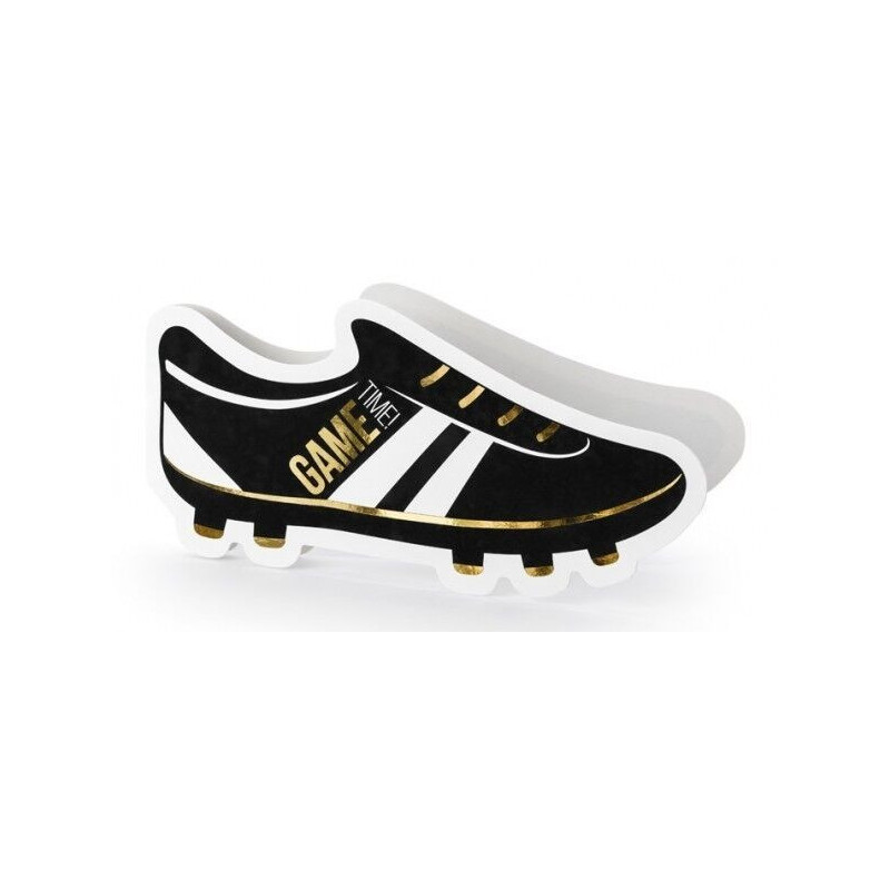 6 convites futebol  19,5x9cm