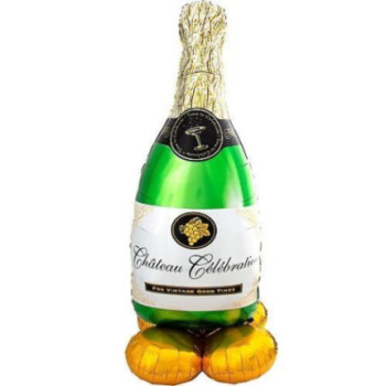 Balão airloonz bubbly wine bottle