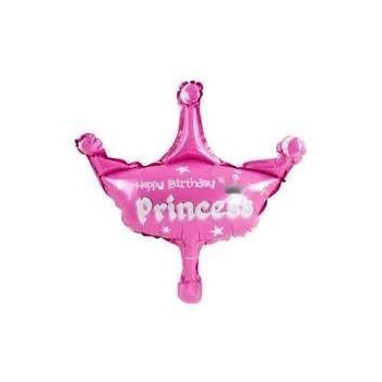 Balão superShape coroa de princesa rosa 86cm