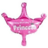 Balão superShape coroa de princesa rosa 86cm