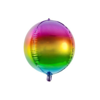 Balão Foil 16" (40cm) arco iris