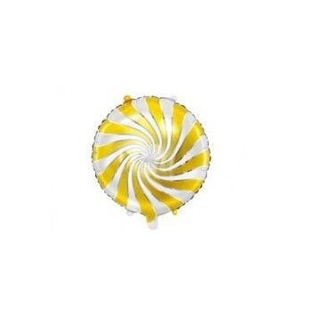 Foil Balloon Candy 35 cm gold