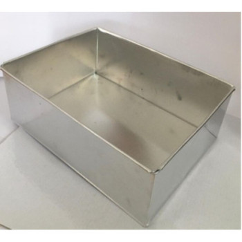 Forma retangular de aluminio 20x26 c/10cm altura