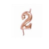 vela nº2 - 6cm rose gold